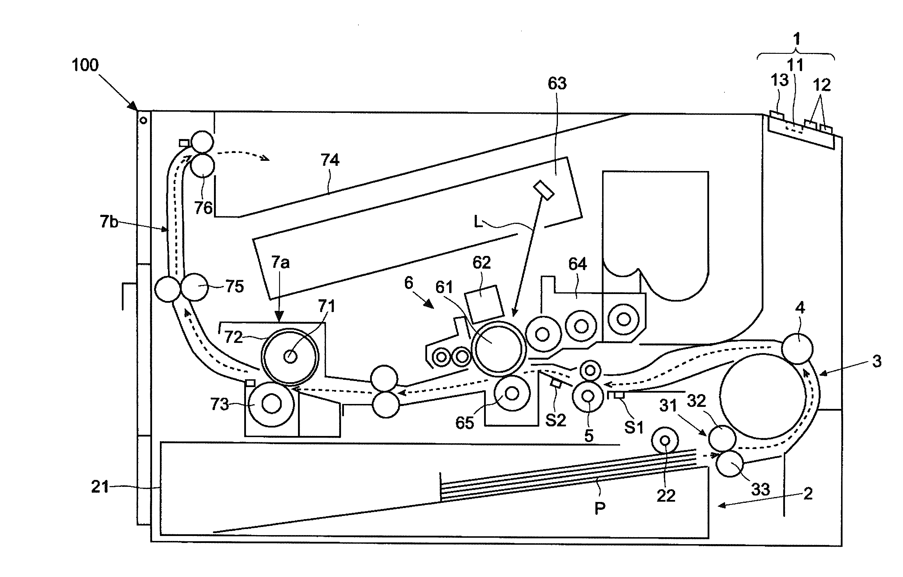 Image forming apparatus and sheet size detection method