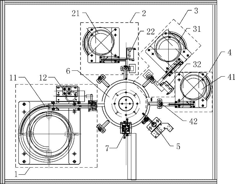 Automatic assembly welding forming system of vehicle circuit breaker