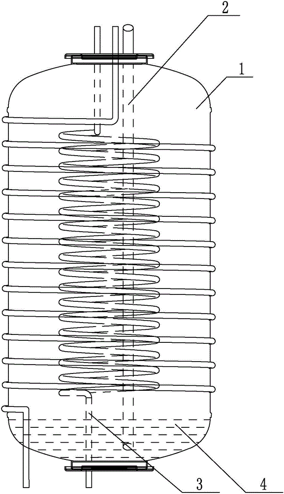 Safe type phase change heat storage water tank