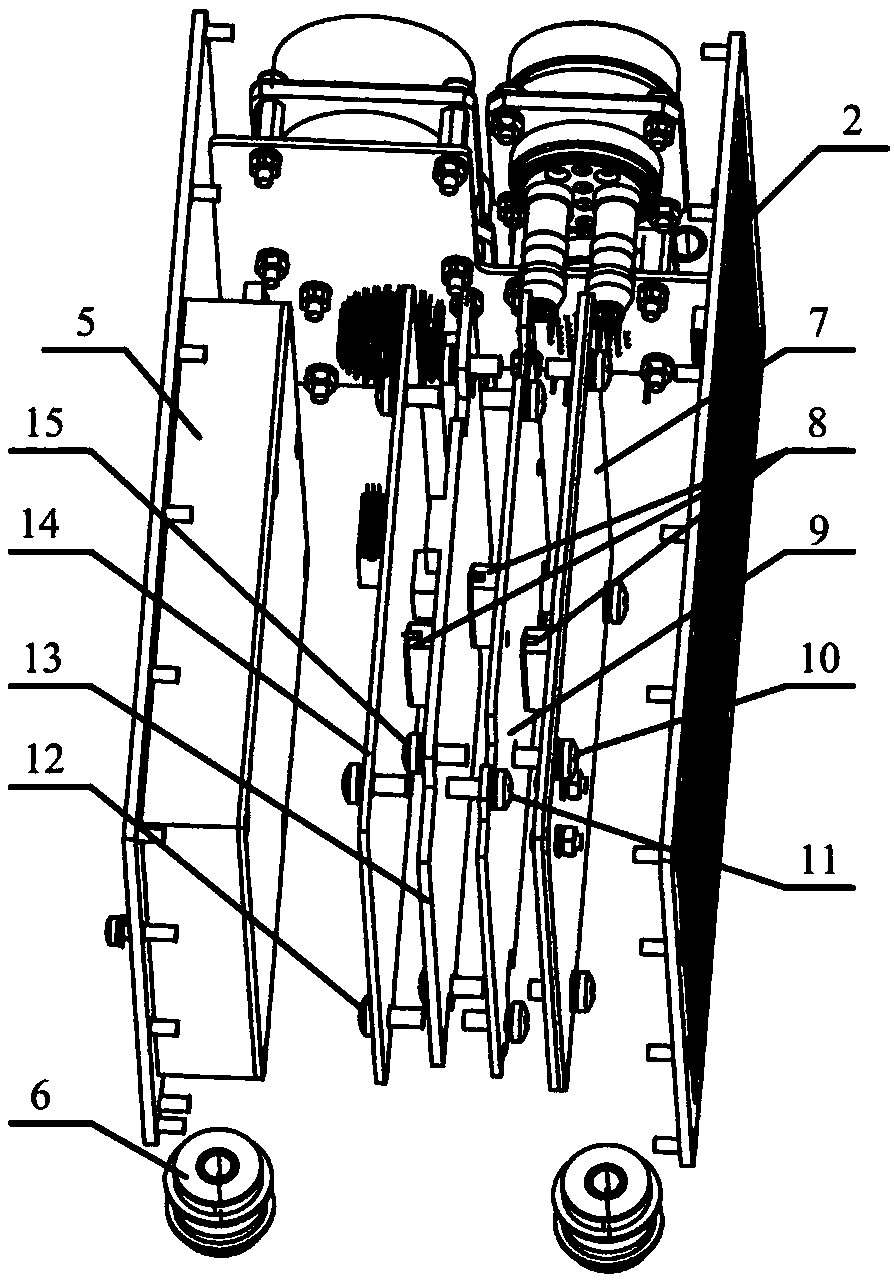 An avionics case with internal module stack structure form connection