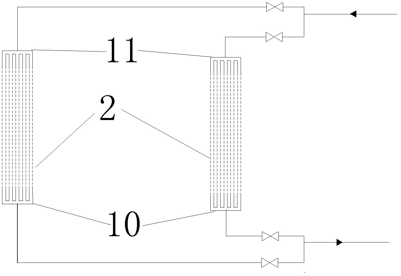 Product filtering system for three-phase slurry bed reactor