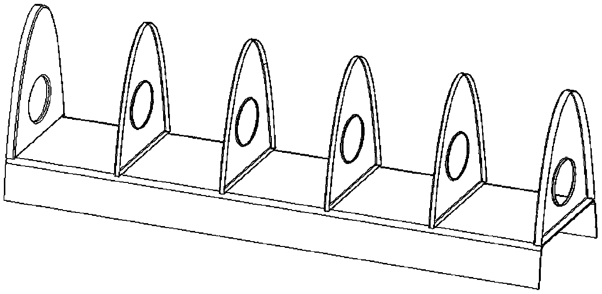 A wing leading edge capable of improving aircraft anti-bird strike performance