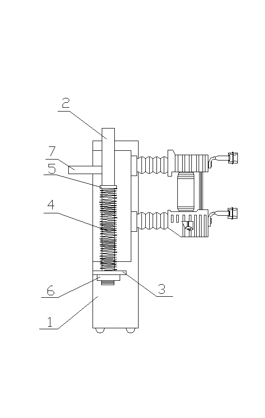 Interlocking device for breaker handcart