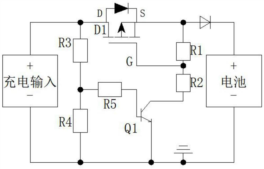 Waterproof protection method for low-cost battery charging interface