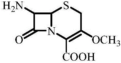 Method for synthesizing parent nucleus of cefroxadine