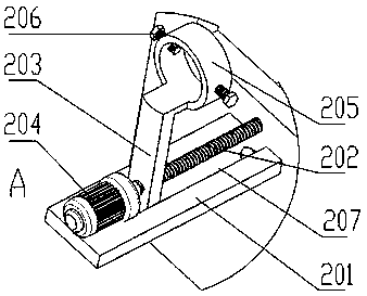 Auxiliary robot for cable construction