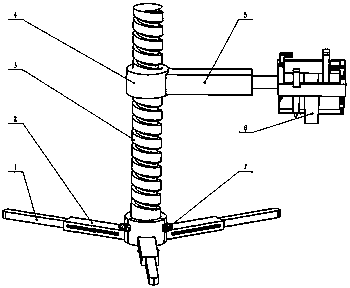 Novel multifunctional supporting frame capable of adjusting height and angle