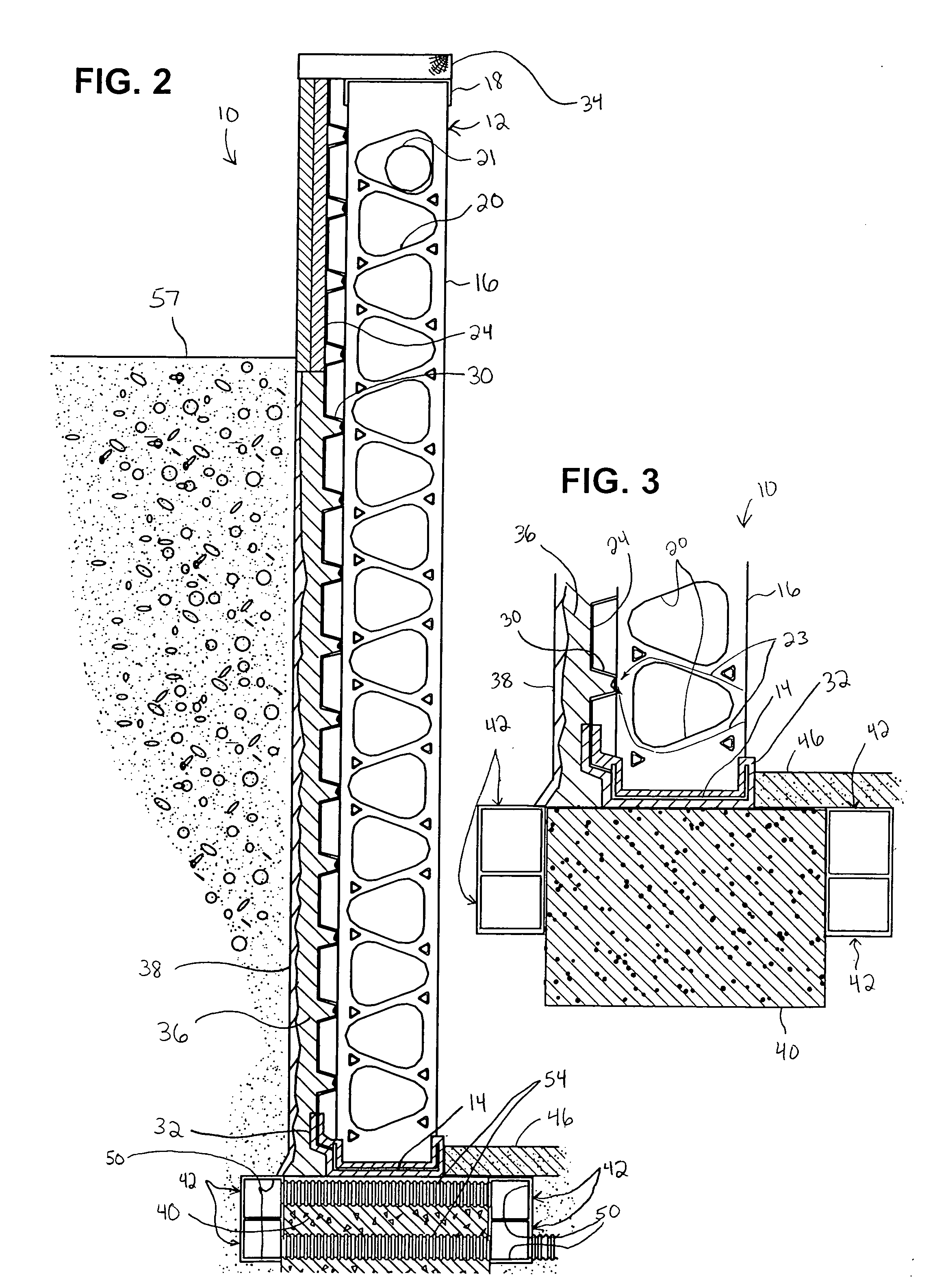 Basement wall and floor system