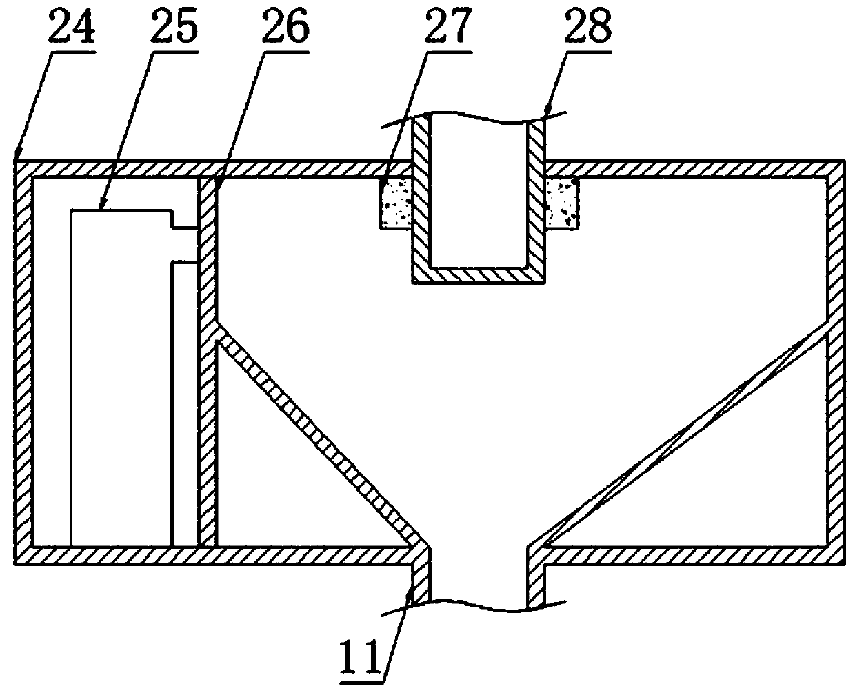 Practical and convenient upper gastrointestinal hemorrhage nursing device for gastroenterology department