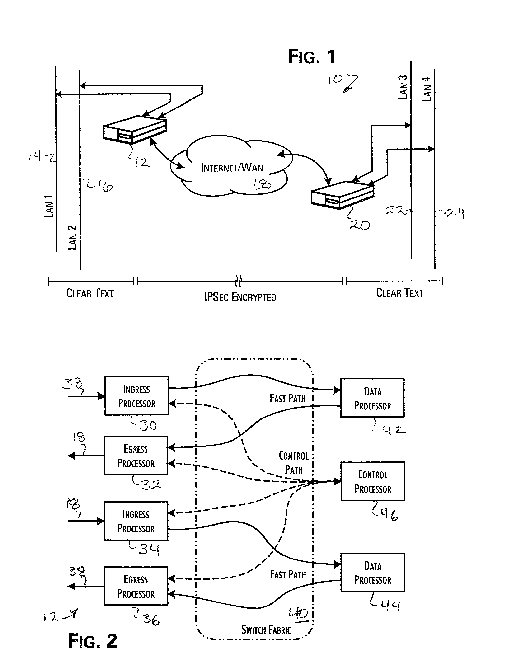 Load balanced scalable network gateway processor architecture