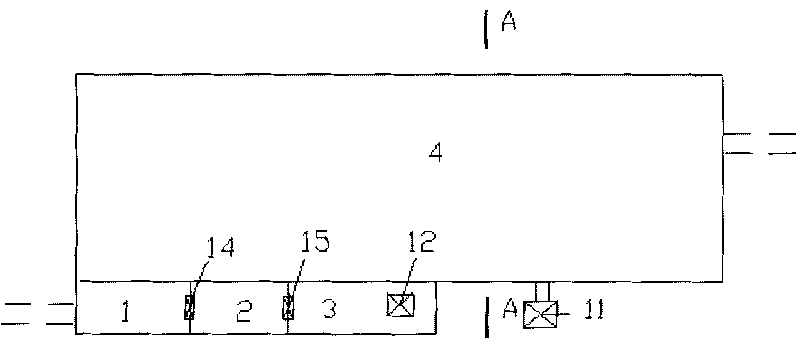 Oligodynamic sewage treatment system and method