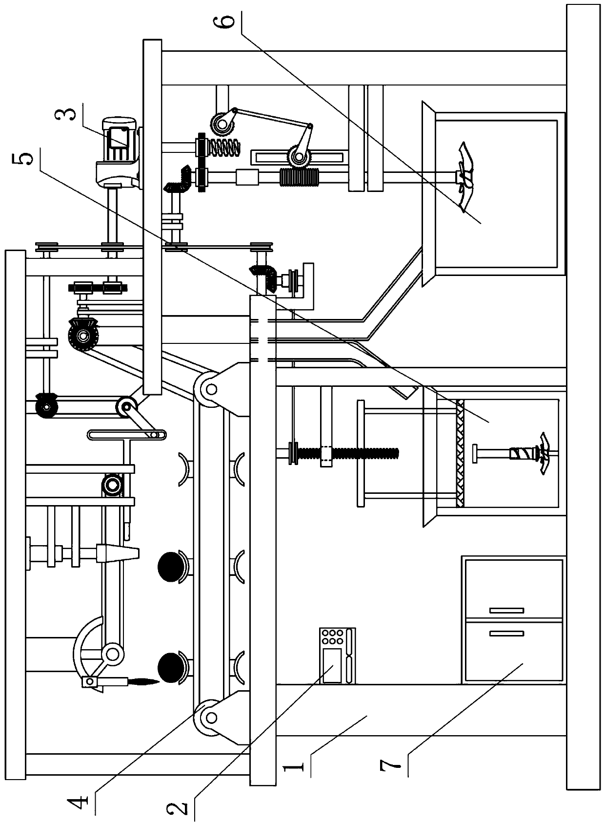 Processing device of momordica grosvenori sweetening agent for toothpaste