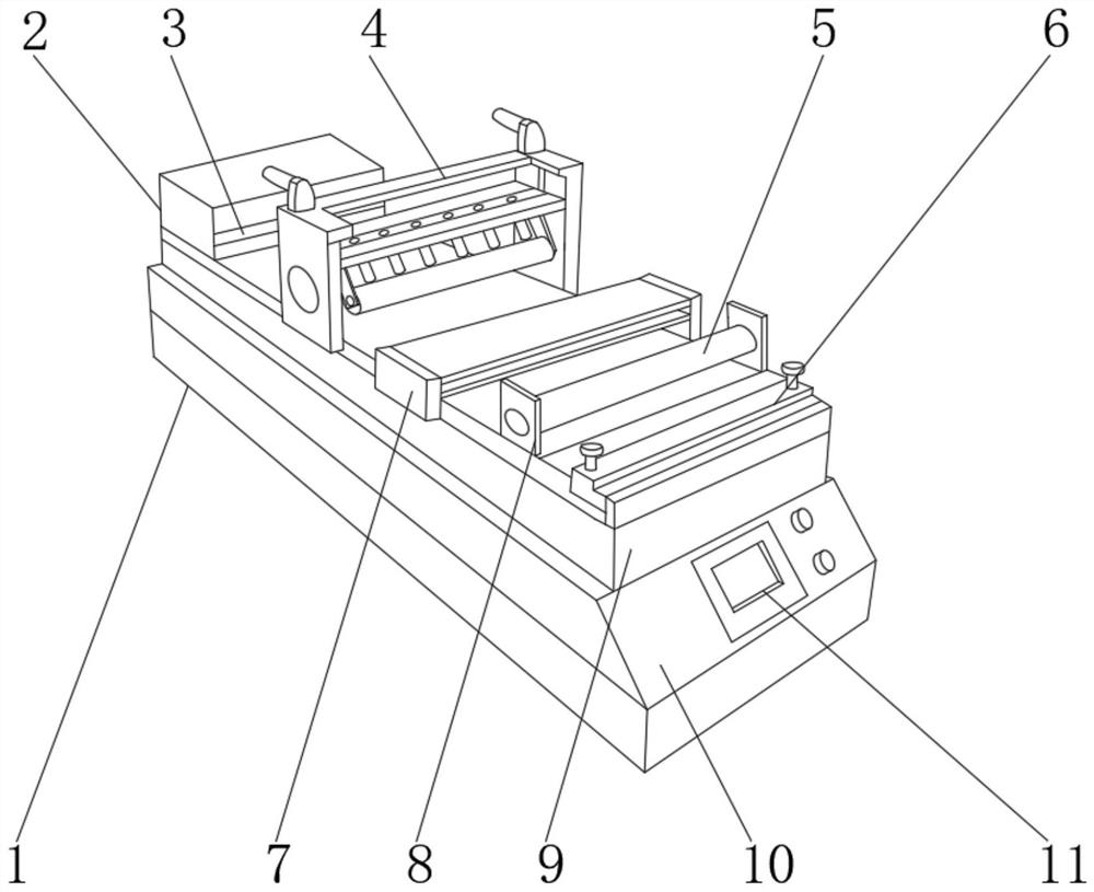 Production equipment and production process of high-temperature-resistant anti-aging fixing adhesive tape for automobile