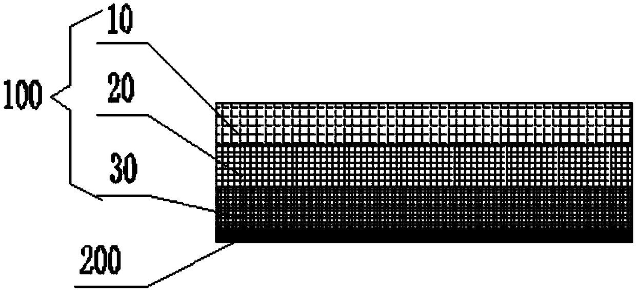 Sound insulation cotton with multi-layer sound absorbing materials and compressor