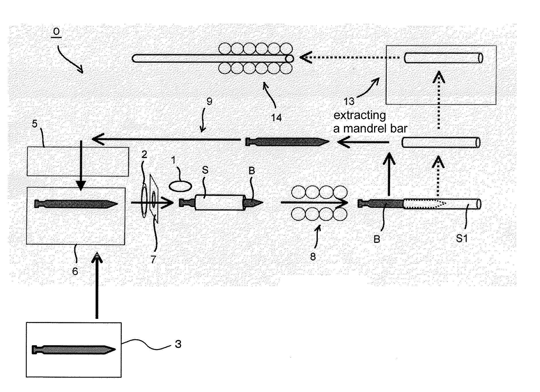 Mandrel bar cleaning facility