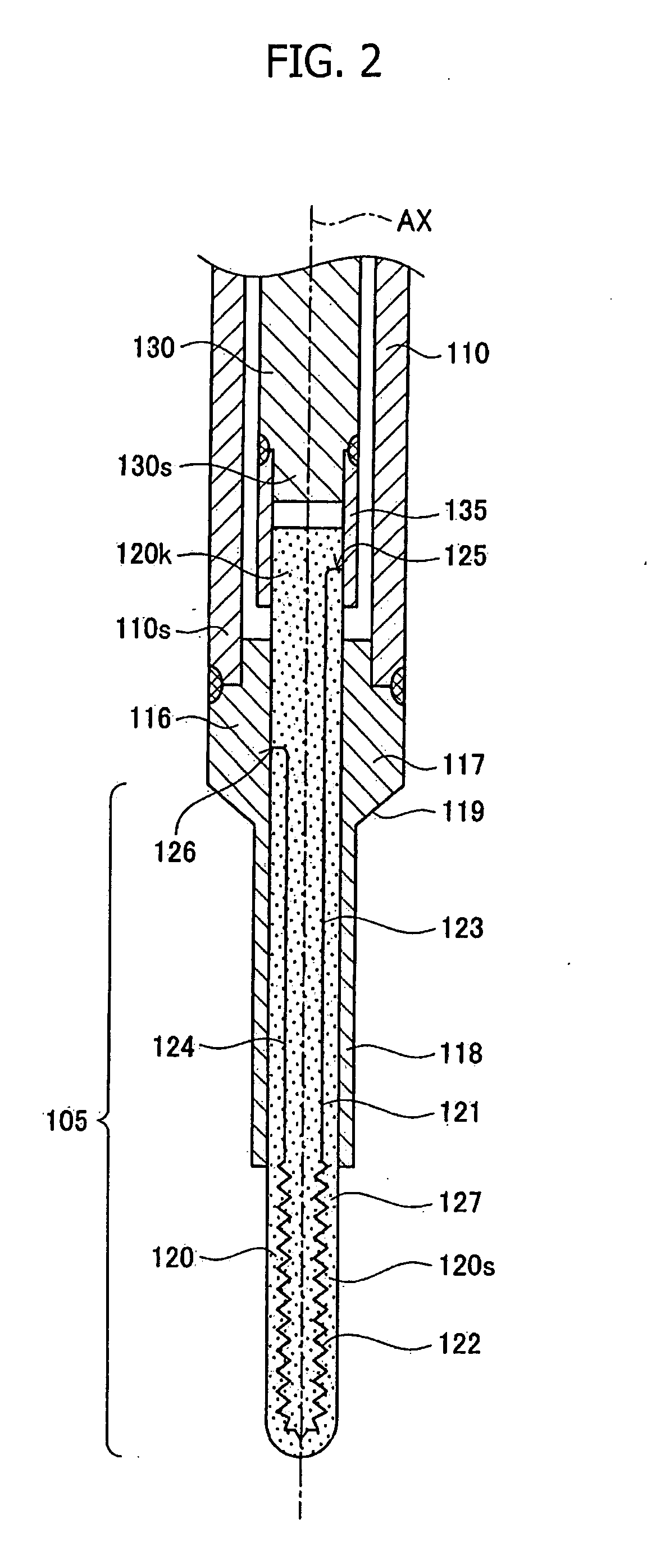 Glow plug having built-in sensor