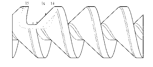 Novel tooth-shaped screw type wire