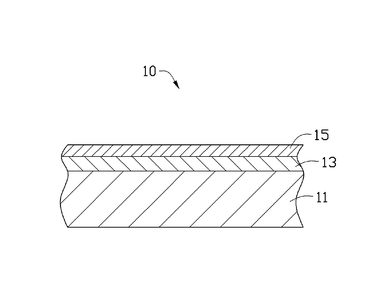 Vacuum coating piece and manufacturing method of vacuum coating piece