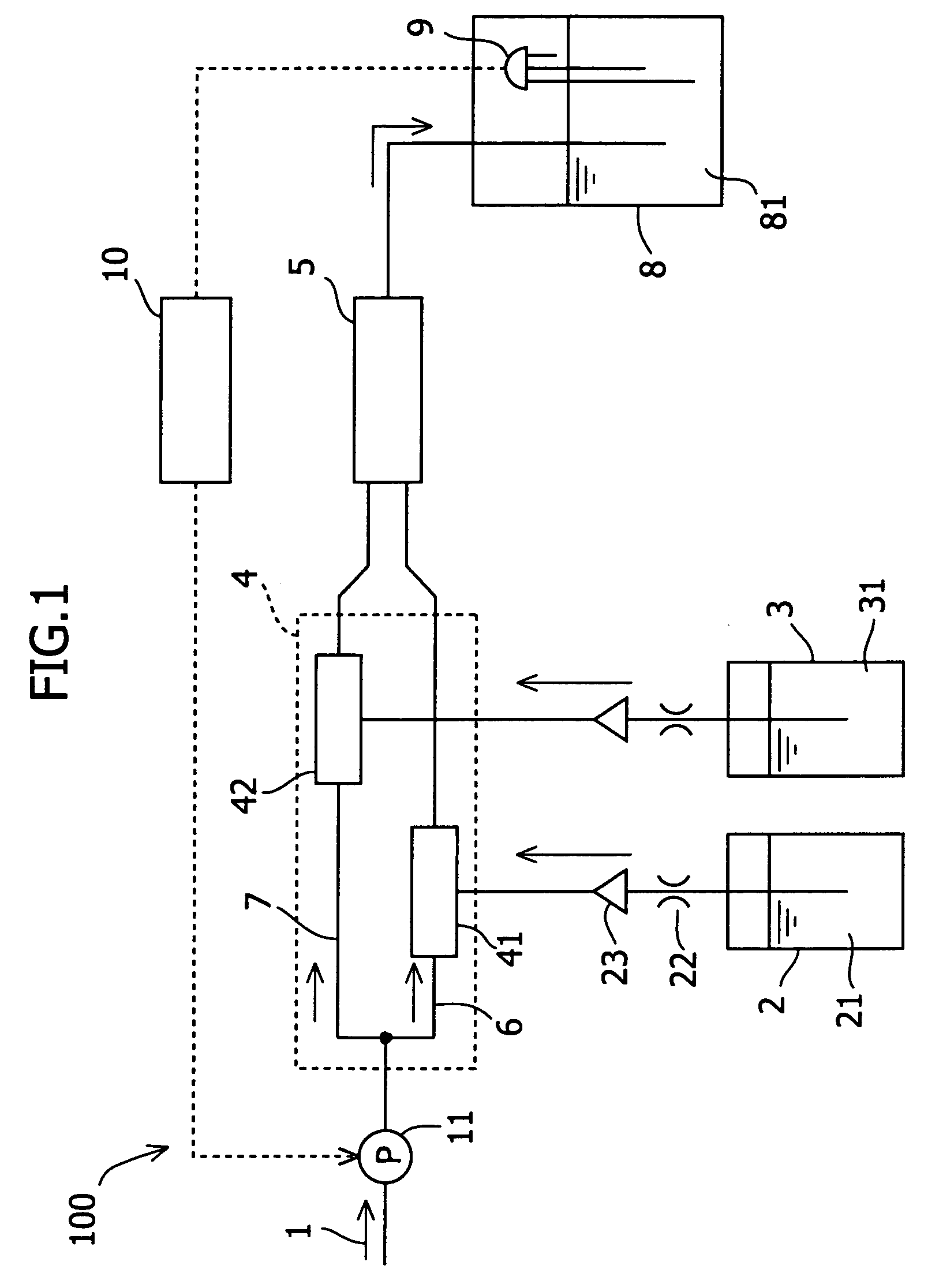 Apparatus for producing sterilized water