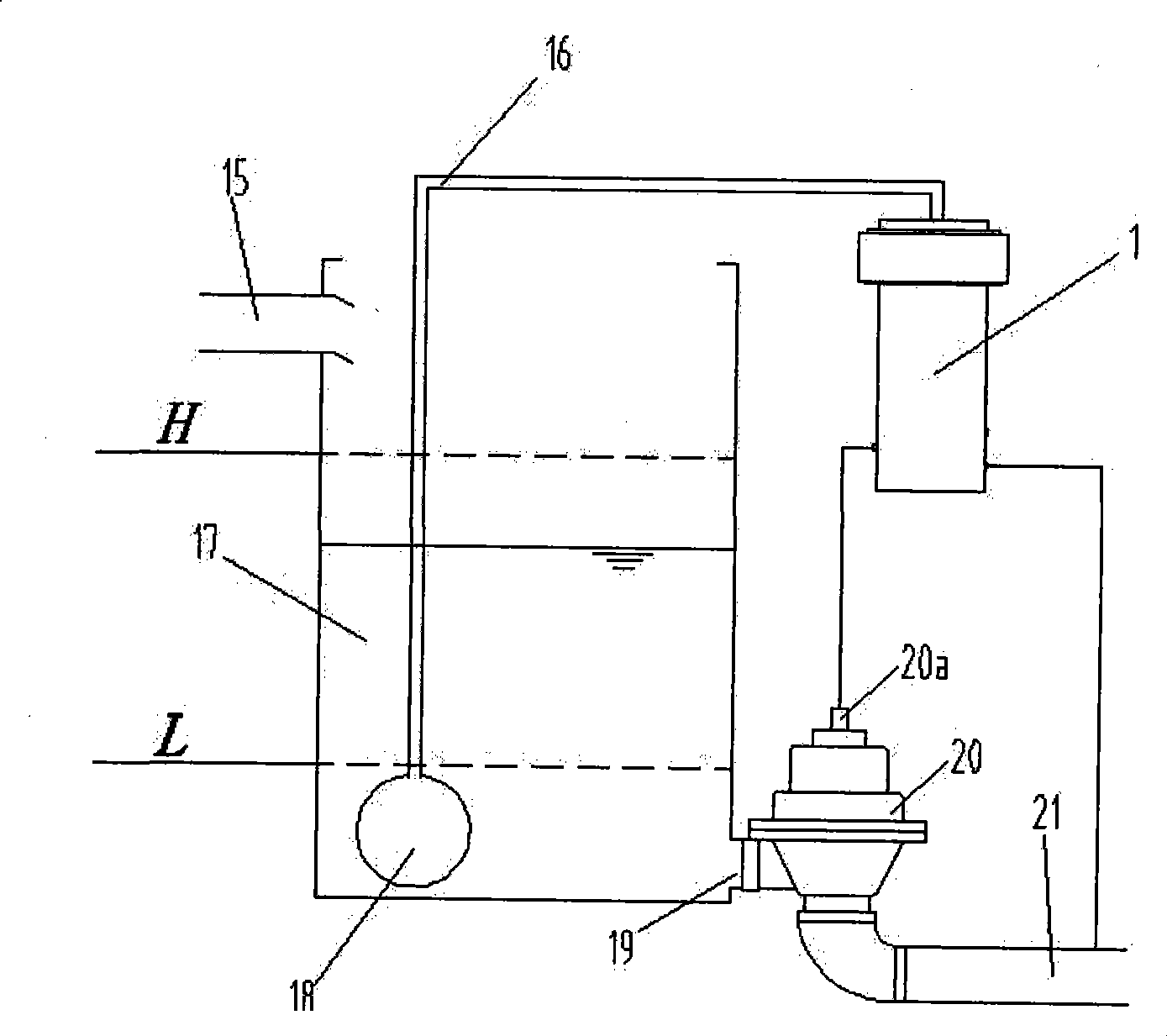 Liquid level control valve