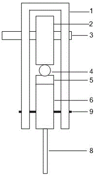 Graphite electrode horizontal moving device