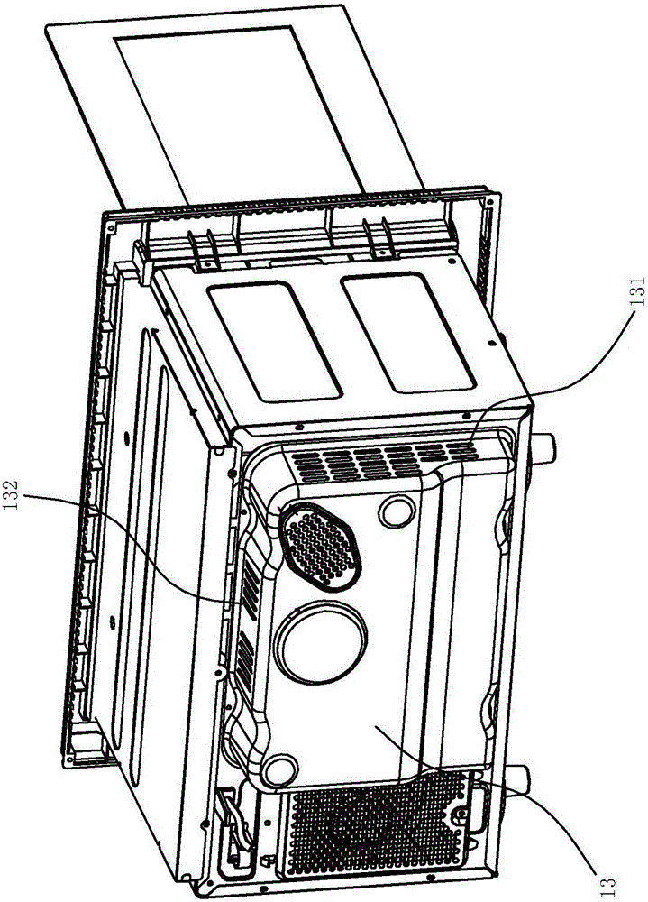 Temperature measurement microwave oven and work control method thereof