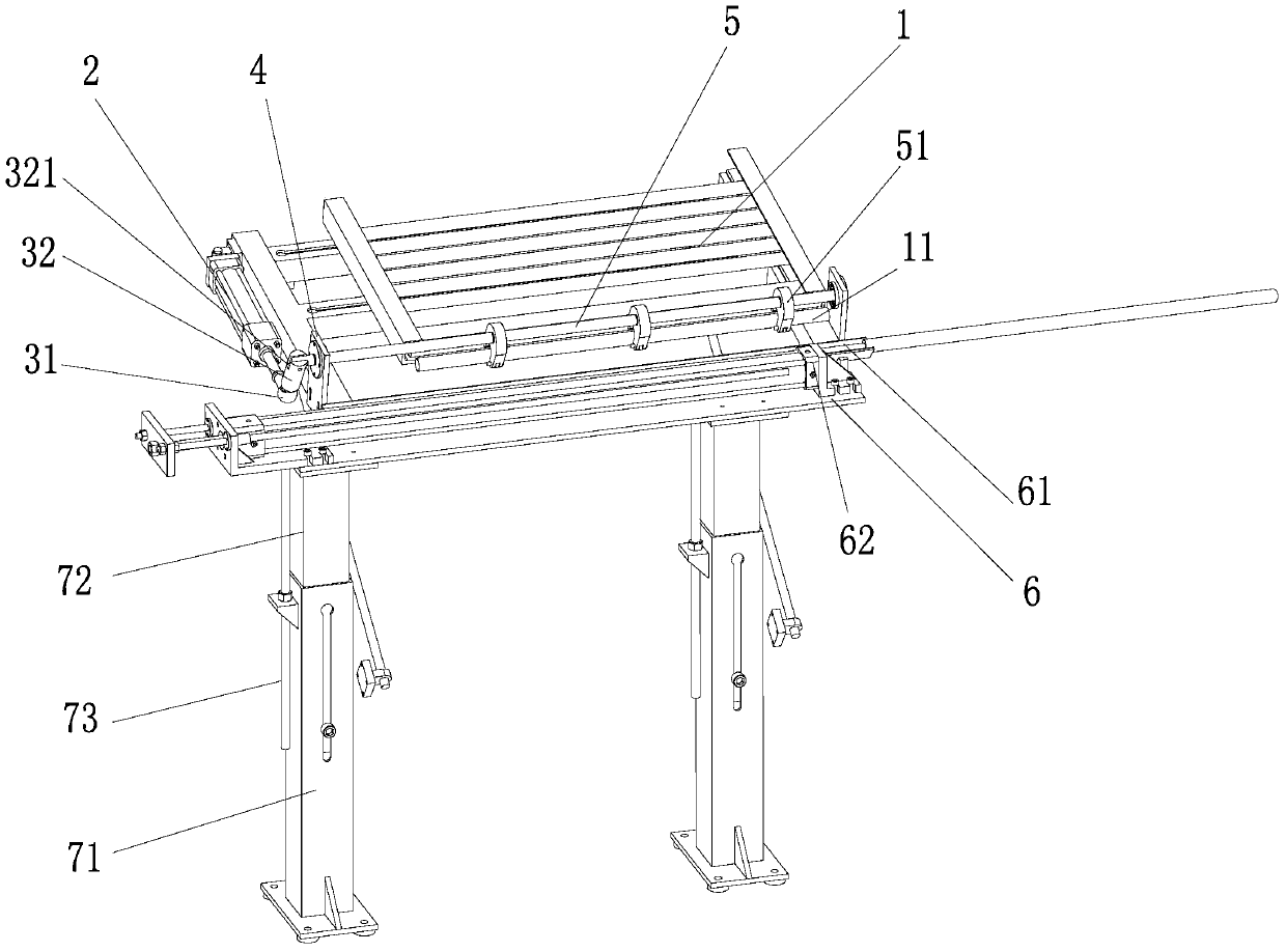 A kind of automatic feeding machine for numerical control lathe