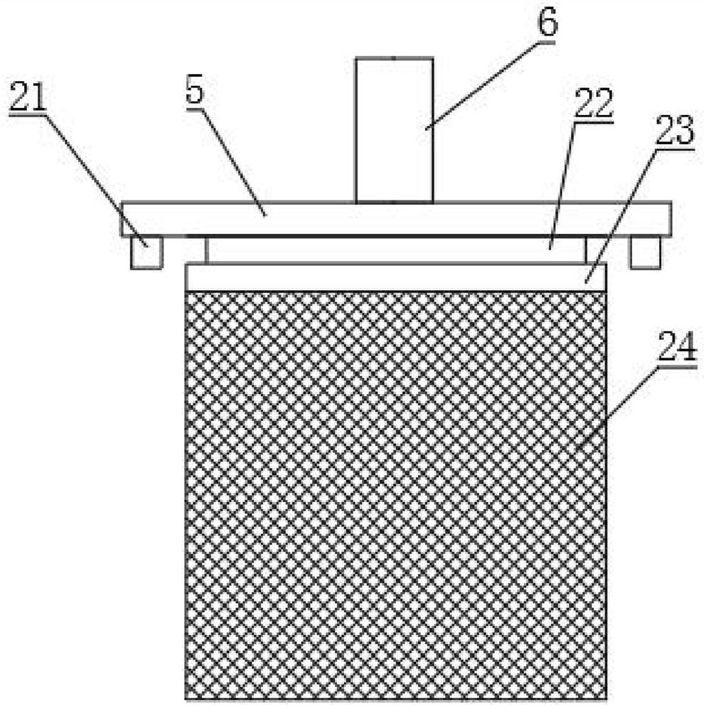 Separation device for enzyme preparation production