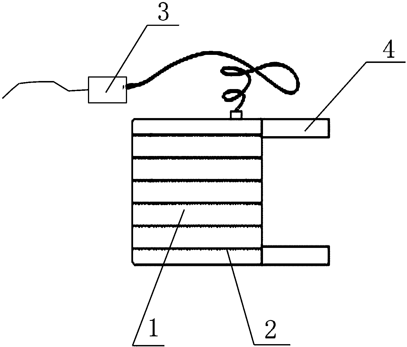 Heat-insulation structure on outer side of drying tunnel