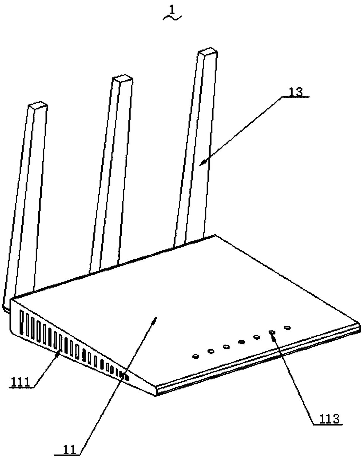 Intelligent home gateway based on LORA wireless communication technology