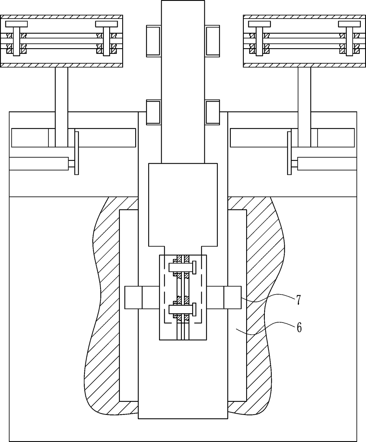 An industrial hot melt pipe stabilization hot melt auxiliary equipment