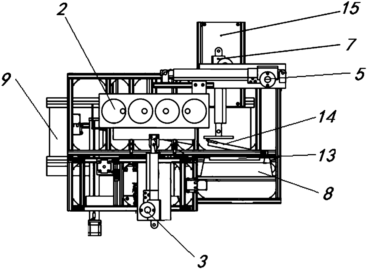 An automatic candy vending machine