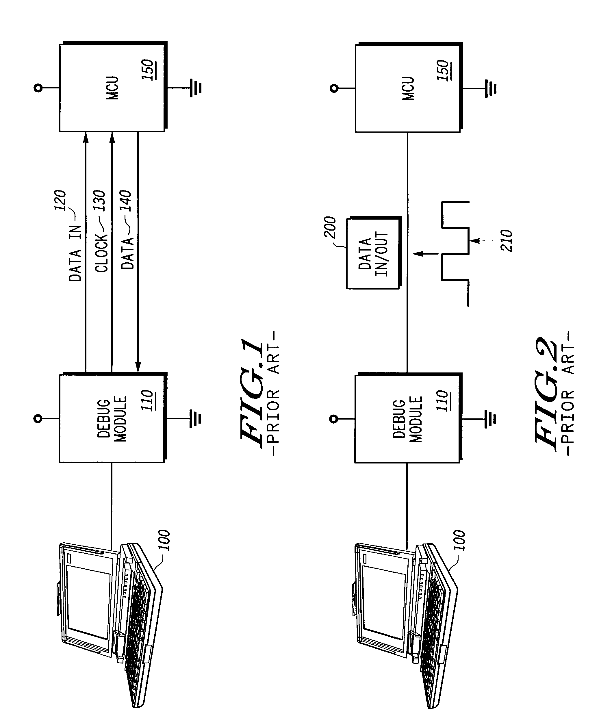 Asynchronous debug interface