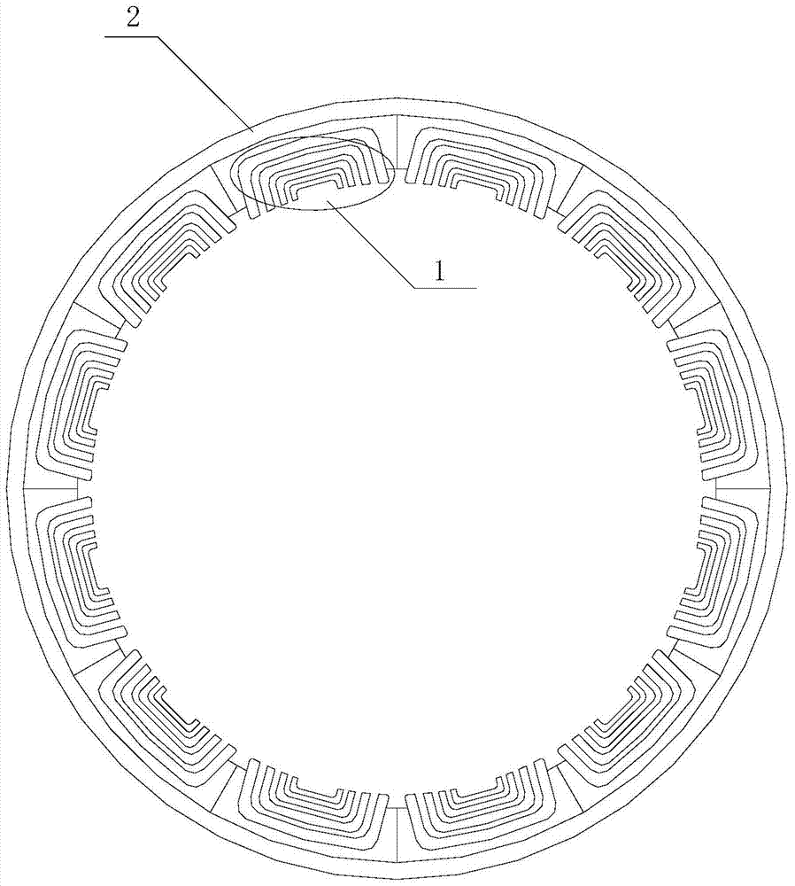 Outer rotor synchronous magnetic resistance motor rotor