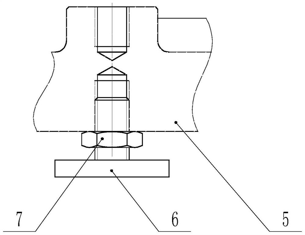 Guide blade shaft sleeve assembling and disassembling tool