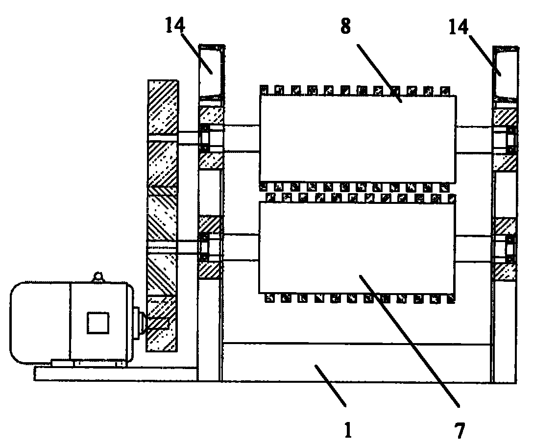 Belt rolling sludge granulator