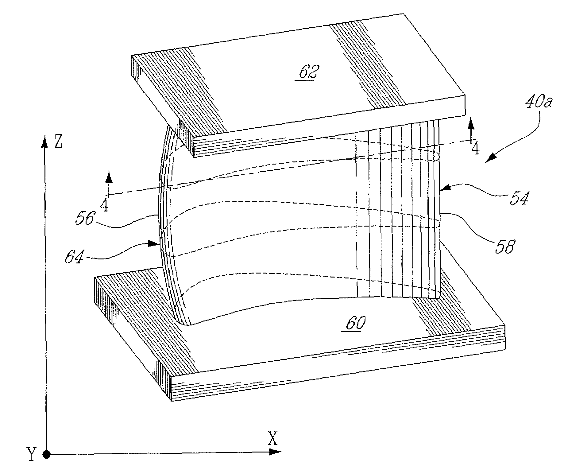 Hp turbine vane airfoil profile