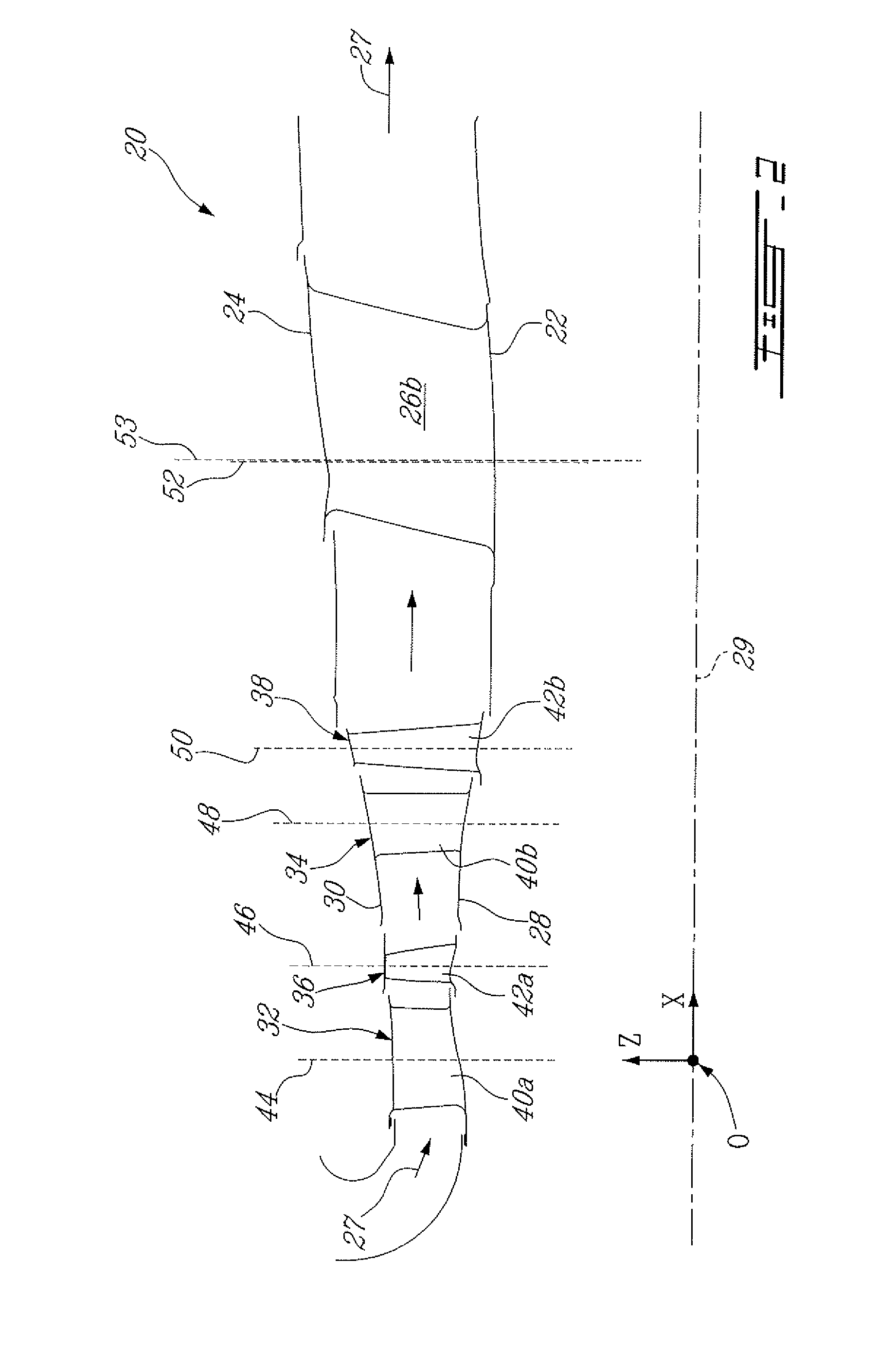 Hp turbine vane airfoil profile