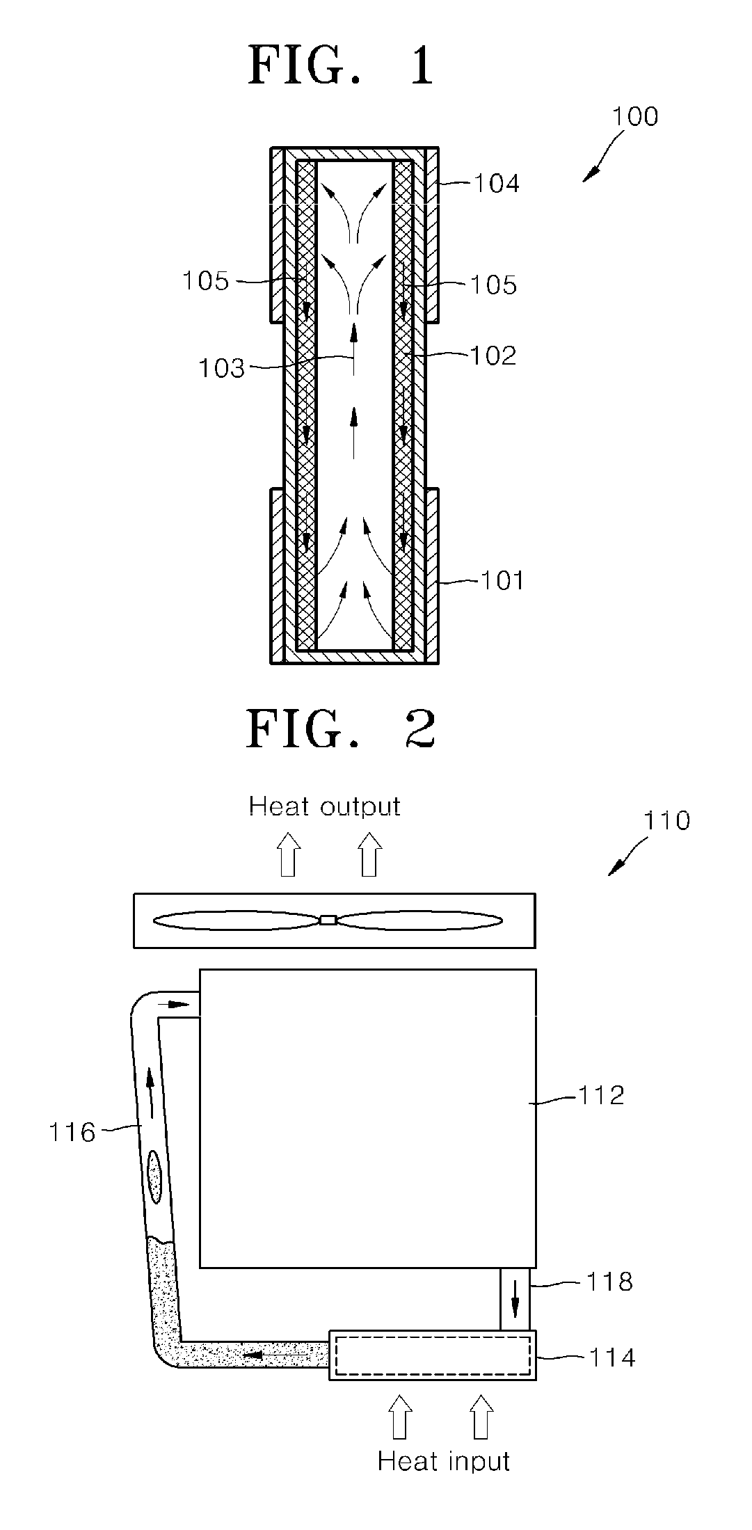 Evaporator For Loop Heat Pipe System