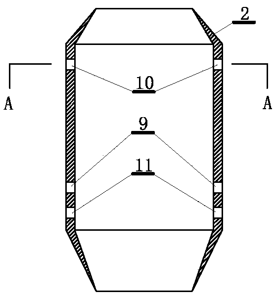 A cement kiln alternative fuel gasification staged combustion method and device