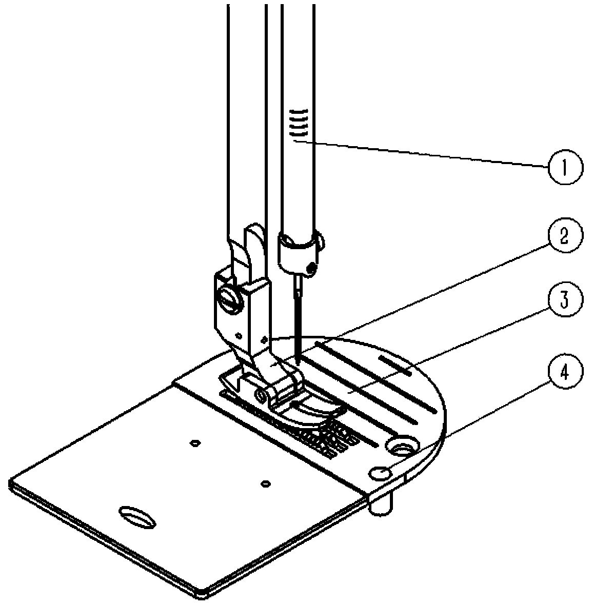 An automatic control method for reverse sewing of sewing machine