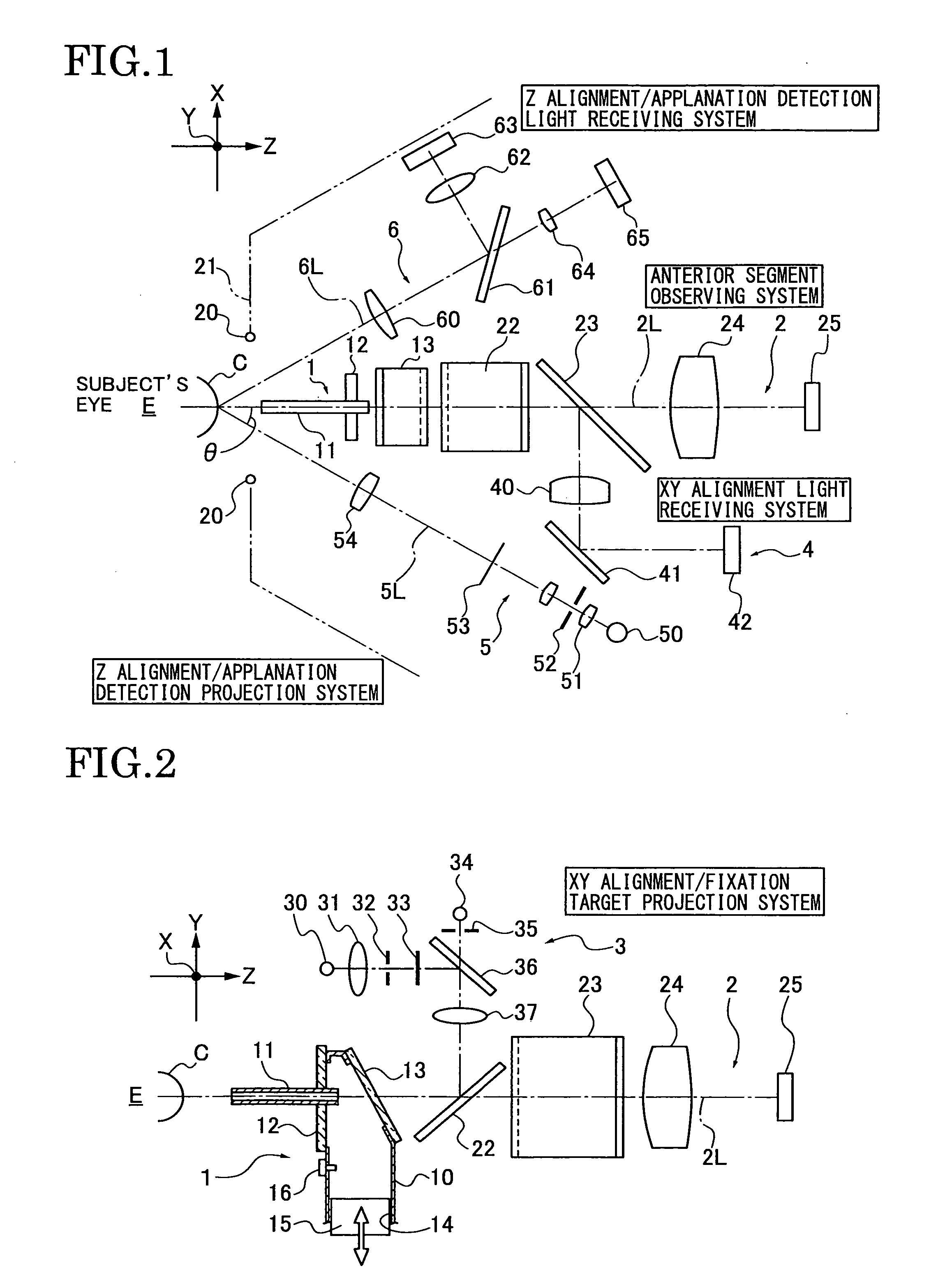 Non-contact type tonometer