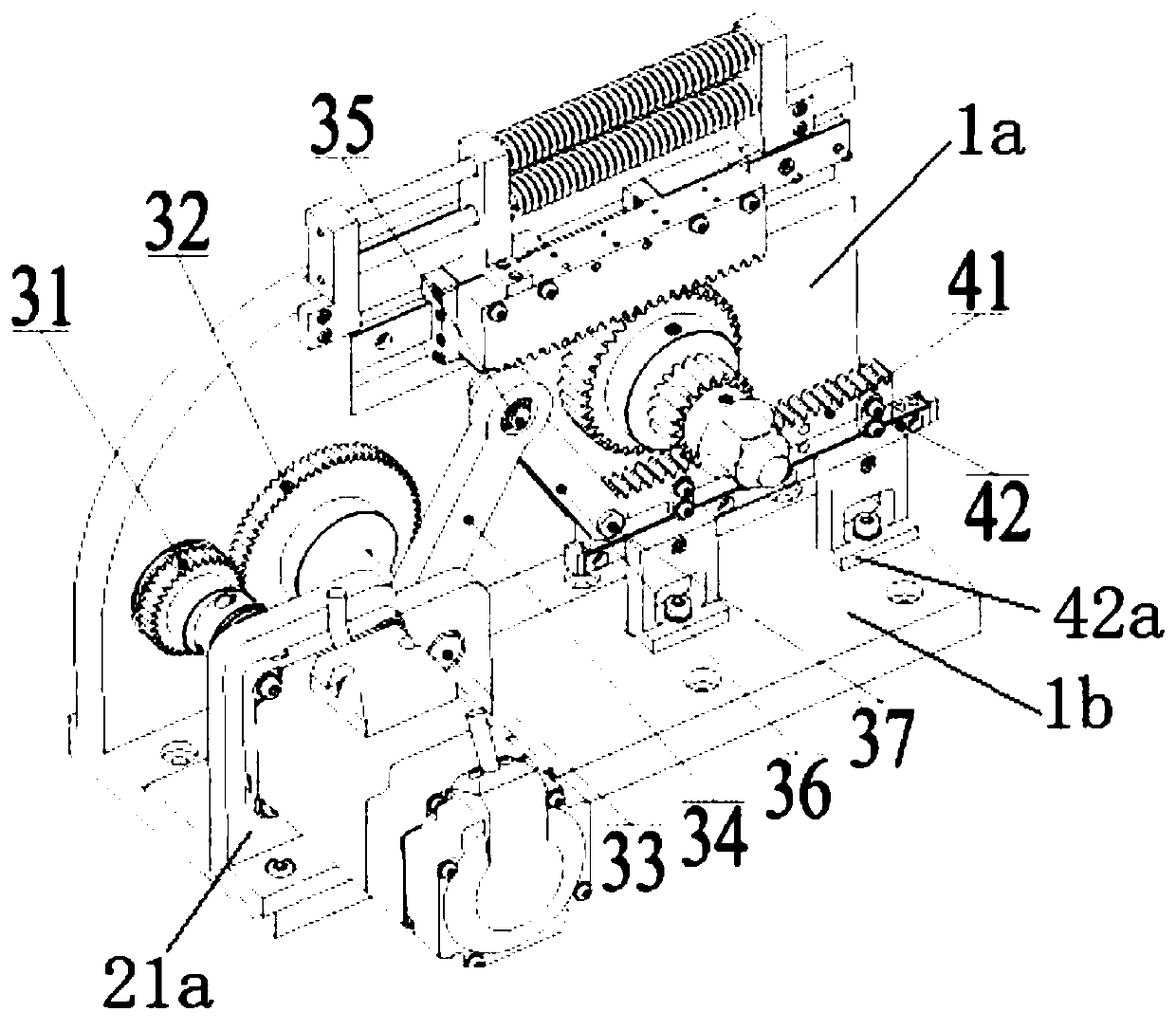 Sinusoidal elastic force amplification and force moment compensation device and method for robot