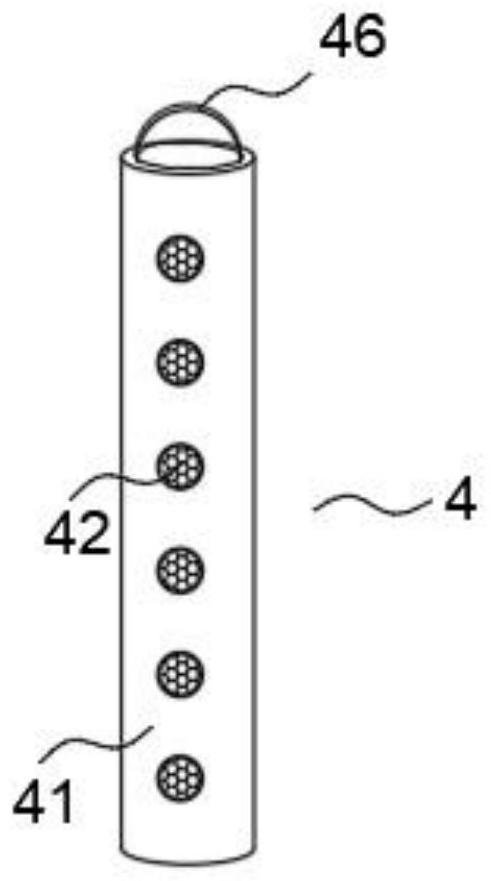 Spraying, rejuvenating and irrigating device and method for soil improvement of underground parts of ancient trees