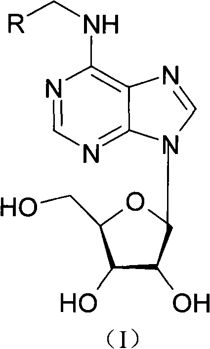 N*-substituted adenosine derivative, preparation method thereof, drug composition and application