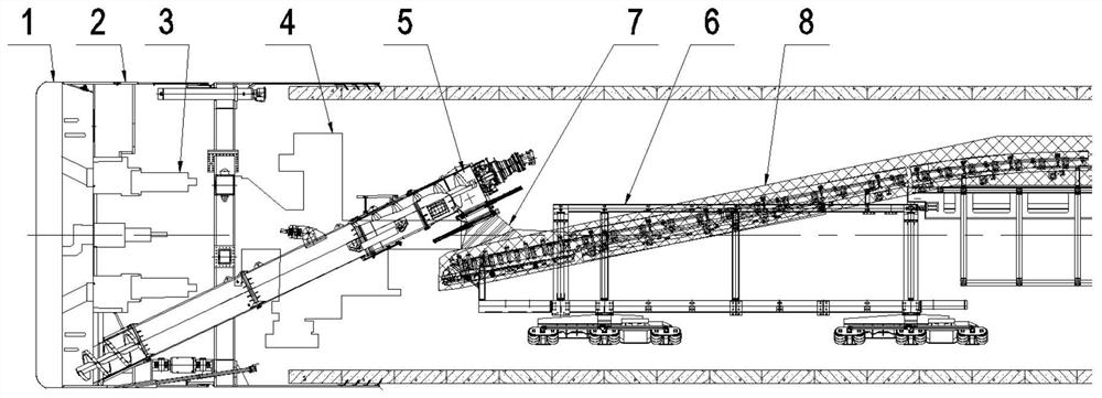 Soil pressure shield machine for stratum rich in harmful gas and tunnel construction method