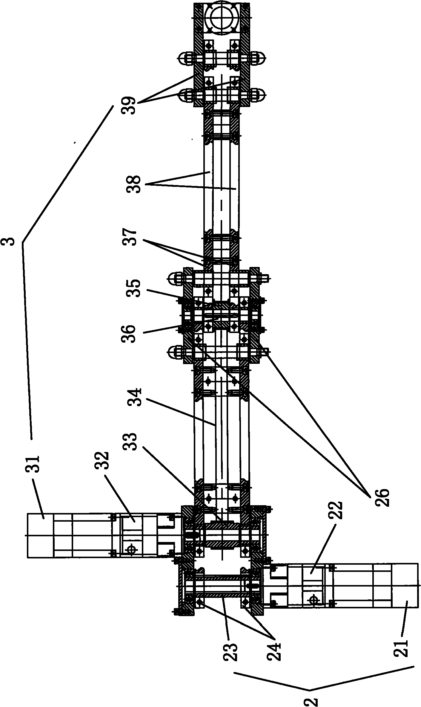 Four-joint visual robot