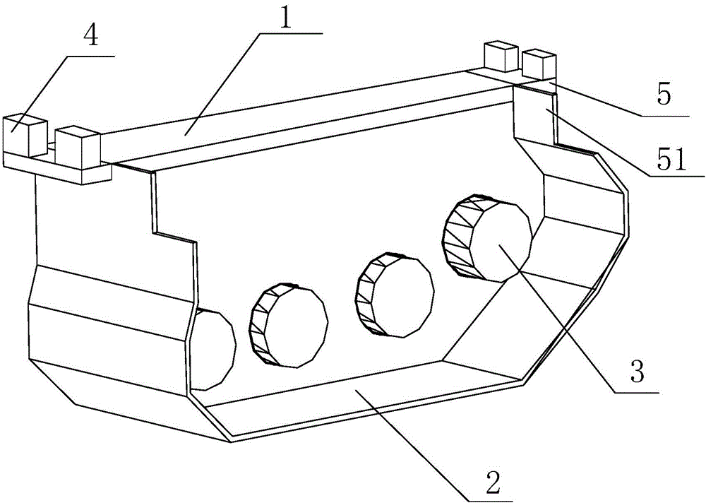 Push type diker and diking method thereof