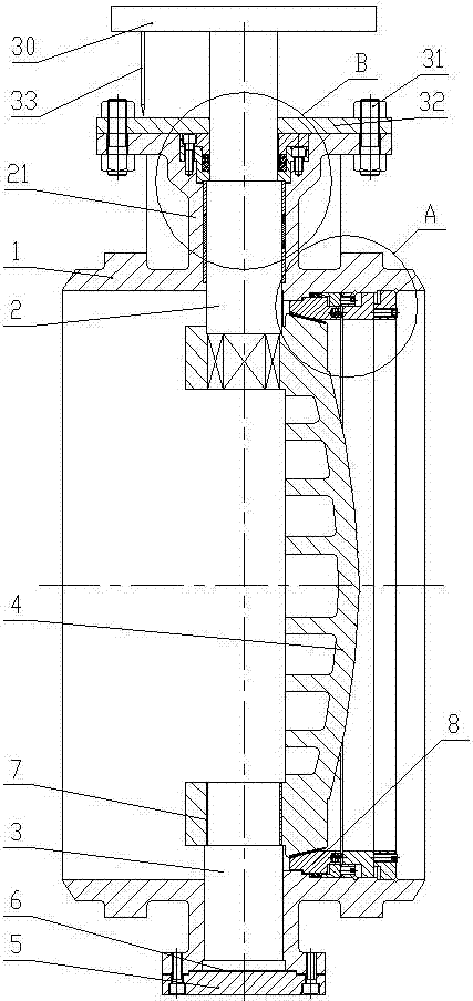 Online gas mixing device with function of accurately regulating mixing ratios