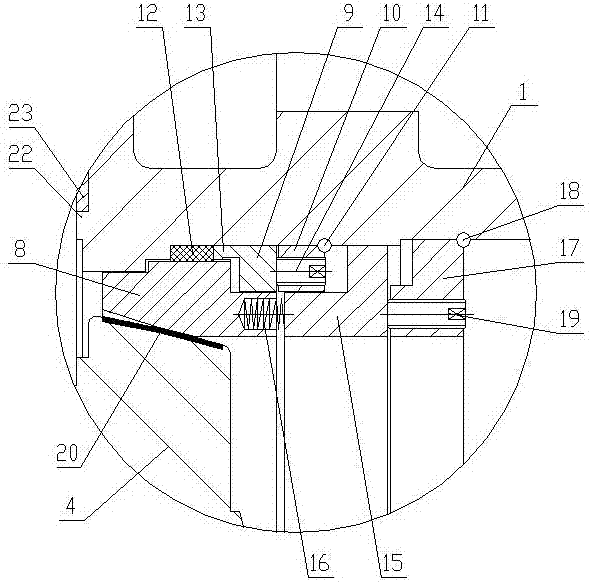 Online gas mixing device with function of accurately regulating mixing ratios